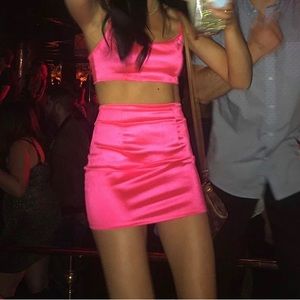 Fashion Nova Hot Pink Set